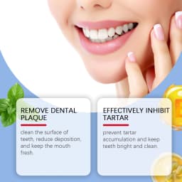 Oralhoe Mint Toothpaste Cleaning Coffee and Tea Stains Eliminate Bad Breath Promote Dental Health Glowing Refreshing Toothpaste