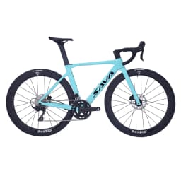 SAVA NEW A7L Carbon Road Bike, Adult Racing Bike, Equipped With Shimano 105 R7100, 24-Speed Hydraulic Brakes