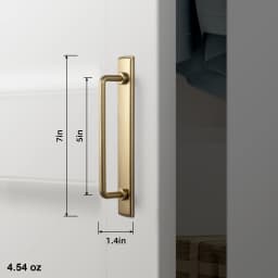 Goo-Ki Antique Brass Cabinet Pulls Furniture Door Handles with Backplate Champagne Bronze Drawer Knobs and Pulls for Kitchen