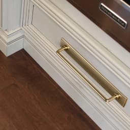 Goo-Ki Antique Brass Cabinet Pulls Furniture Door Handles with Backplate Champagne Bronze Drawer Knobs and Pulls for Kitchen