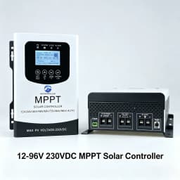 100A 80A 60A 40A 230VDC MPPT Solar Charge Controller 12-96V Home Off Solar System Charger Controller For Solar Panel Battery Support Lifepo4 Lithium