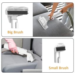 US 110V Steam Cleaner Carpet Cleaner Machine Powerful Deep Stain Cleaning for Couch, Pets, Car Seats, Upholstery & Furniture