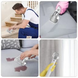 US 110V Steam Cleaner Carpet Cleaner Machine Powerful Deep Stain Cleaning for Couch, Pets, Car Seats, Upholstery & Furniture
