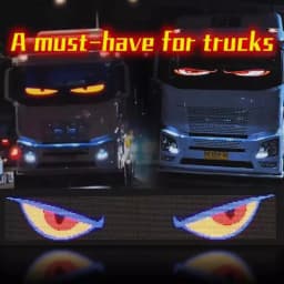 12*60cm LED Flexible Screen Can Adjust Content Programmable Pixel Panel Display Truck Eye Car Sign Animation Bluetooth Control