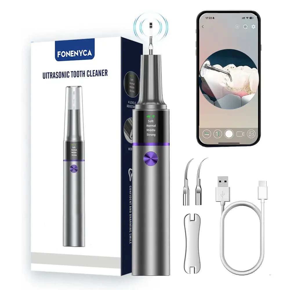 Electric Ultrasonic Dental Scaler For Teeth Tartar Plaque Stains Cleaner Tooth Calculus Electric Dental Tooth Stone Remover