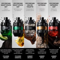 Perfume Spicebbomb Eau De Toilette 3.0 oz Explosive Spicy & Tobacco Scent for Men