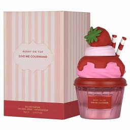 Lat'tafa'a Berry On Top Eau de Parfum,Give Me Gourmand Collection, Fruit berry and vanilla cream flavor, spray form, 75ml, durable