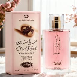 Choco Musk Marshmallow Eau de Parfum for Women - 50ml (1.65 oz) | Gourmand Perfume with Strawberry