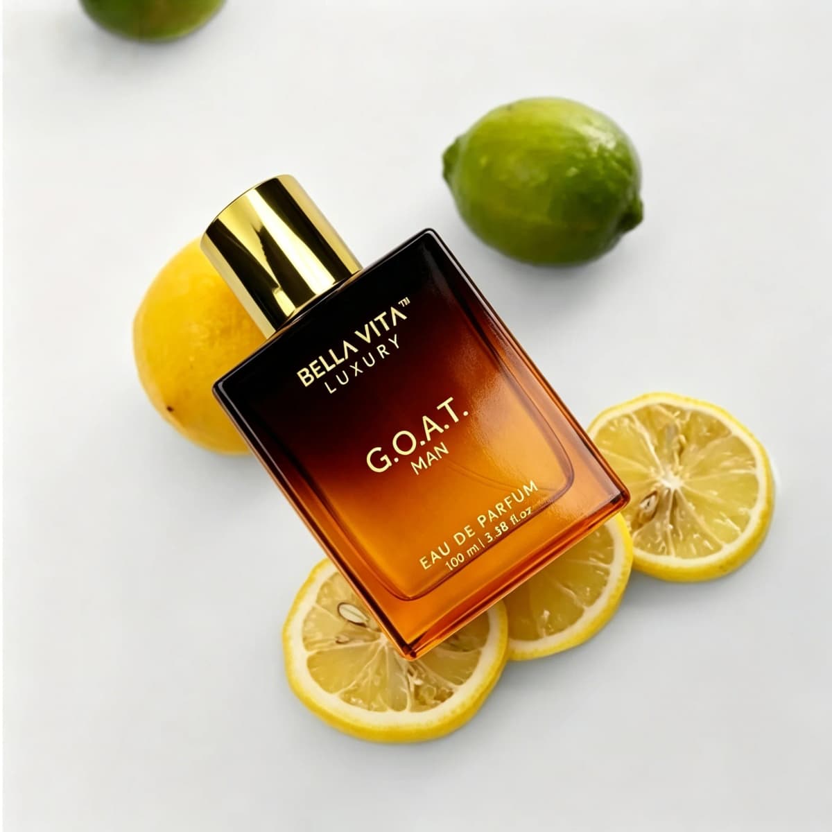GOAT Eau De Parfum 100ml Long-Lasting Men's Perfume with Citrus Bergamot Patchouli & Vetiver Fragrance Notes