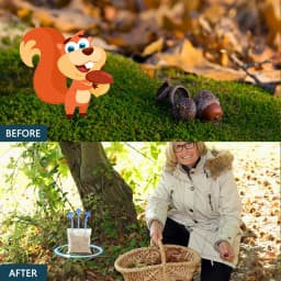 Squirrel Repellent, 20 PC Squirrel Deterrent, Outdoor Squirrel Repellent, Protects Plants from Squirrel Damage, Suitable for Attics, Yards, Lawns, and Garden Plants