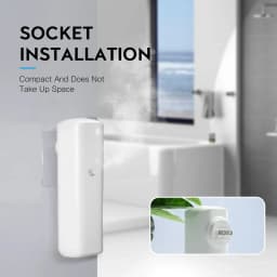 Fragrance Diffuser Coverage 300m³ Plug In Wall Waterless Essential Oil Diffuser Home Fragrance Smart Bluetooth Scent Air Machine