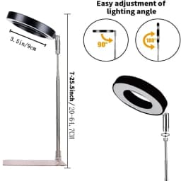 Indoor Full-Spectrum Plant Growth Lights, Led Plant Lights, and Indoor Sunlight-Like Growth Lights, Suitable for Indoor Plants, with a Retractable Base.