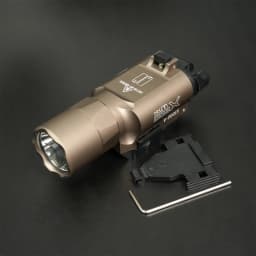 Tactical Gear Surefir X300 X300U Ultra Metal Pistol Gun 500Lumen LED Light Fit 20mm Rail Airsoft Hanging Hunting Flashlight