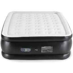 MCQ 16IN Air Mattress with Built in Pump Double Height Air Bed Weight Capacity 660 lbs Non-Slip Bottom Home Bedroom Furniture