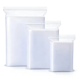 Leak Proof Bags Transparent Reusable Storage Freezer Airtight Seal for Food Fruit Veggie