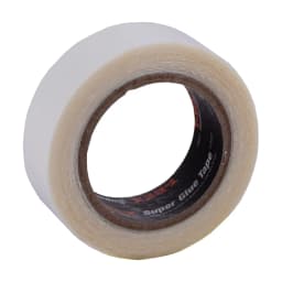 Double Sided Super Glue Tape - Clear, 0.75 in. x 5 yd.