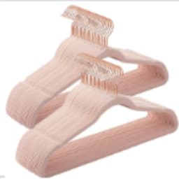 50pcs Rotating Rose Gold Velvet Hangers Non-Slip with 360° Swivel Hook Premium Designer Hangers Perfect for Coats Suits Blouses