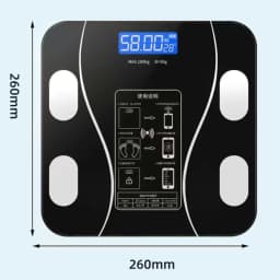 New USB Body Fat Scale,Intelligent and Precise Home Fat Scale,Adult Body Scale,Small Electronic Scale, Weighing Scale Body Scale