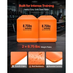 SucceBuy Curved Weight Vest Plates 5.75/8.75 LB Pairs Steel Tactical Weighted Plates for Vest for Strength Endurance Training