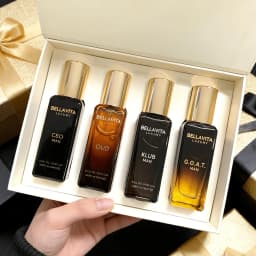 Bella Vita Organic Man Luxury Perfume has a woody floral and fruity aroma that is fresh and long-lasting