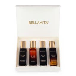 Bella Vita Organic Man Luxury Perfume has a woody floral and fruity aroma that is fresh and long-lasting