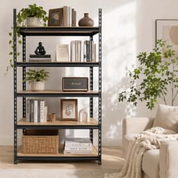 72 Inch Heavy-Duty Metal Storage Shelves, With A Load-Bearing Capacity Of 400 Pounds Per Layer, Adjustable Height, Easy Assembly For Independent Garage, Warehouse, And Office Shelves - Industrial Style Sorting Rack, Utility Shelves, Garage Shelving