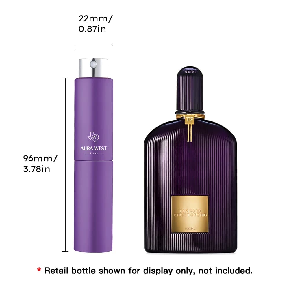 Tom Ford Velvet Orchid Perfume Decant Travel Spray 5ml, Genuine Fragrance Decant, Not Original Bottle, Sample Size