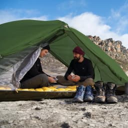 Naturehike Mongar 2 Person Tent 20D Nylon 210T Waterproof Ultralight Camping Hiking Tent with Mat Backpacking Travel Tent