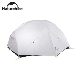 Naturehike Mongar 2 Person Tent 20D Nylon 210T Waterproof Ultralight Camping Hiking Tent with Mat Backpacking Travel Tent
