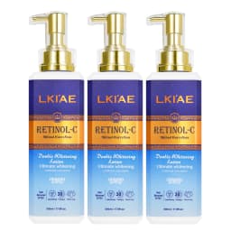 LKIAE Retinol Whitening Skin Care Set, Moisturizing, Reduce Wrinkles, Fine Lines, Dark Spots, With Collagen, Snail Extract
