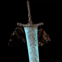 8.6/11.6inch Elden Ranni Katana Moon Greatsword Anime Sabre Ninja Knife Real Size Japanese Katana Original Samurai Sword Toy