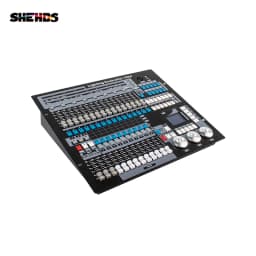 SHEHDS DMX512 1024 Console Stage Light Controller Dongle 1024 Channel With Flight Case Wedding DJ Disco Lights Show Controller
