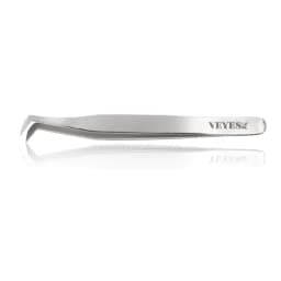 Veyes Inc Eyelash Extensions Tweezers Veyelash Professional 90 Degree Tweezers for Volume Stainless Steel 3D Accurate Closure