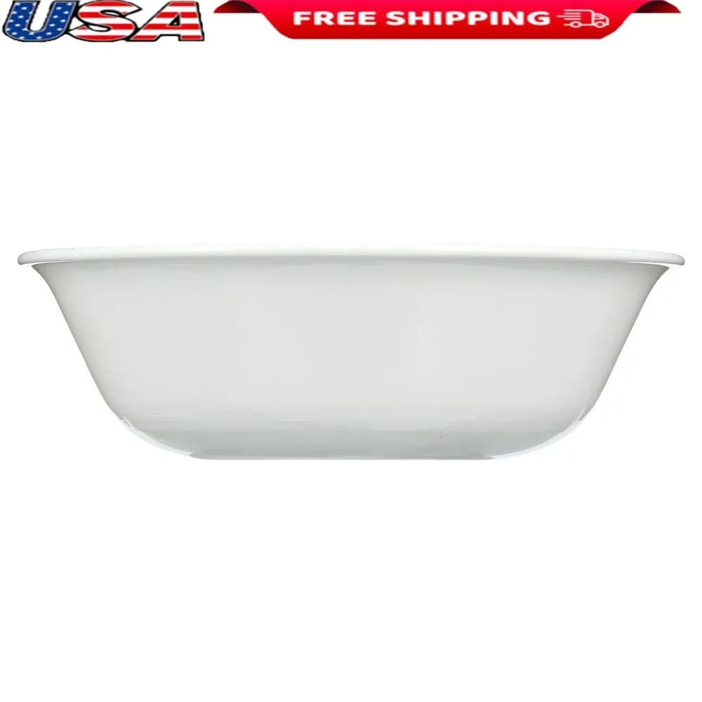 Madeline Embossed White Soup Cereal Bowls Lightweight Microwave Dishwasher Safe Triple Layer Strong Chip Crack Resistant