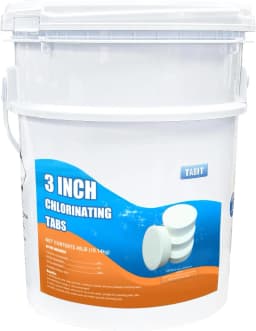 Chlorine Tablets TABIT Swimming Pool Long Lasting Chlorinating Tablets Slow Dissolving Tri-Chlor for Swim Pool