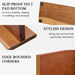 1PC Upgraded Home Kitchen Double-sided Wooden Magnetic Knife Block Kitchen-Friendly Kitchen Accessories for Kitchen Convenience Exceptional User Experience No Drilling Storage Magnetic Stands Organizer Tools