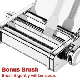 3 in 1 Pasta Attachment for Kitchenaid Stand Mixer Pasta Sheet Roller Spaghetti Cutter Ettuccine Cutter Maker Accessories