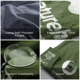 Naturehike Ultralight Sleeping Bag Large LW180 Envelope Backpacking Sleeping Bag Portable Waterproof Summer Camping Sleeping Bag