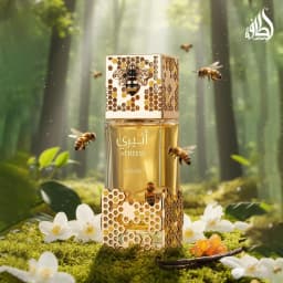 Atheeri Eau de Parfum 3.4oz, Warm Honey Amber Scent, Long Lasting Unisex Arabian Fragrance