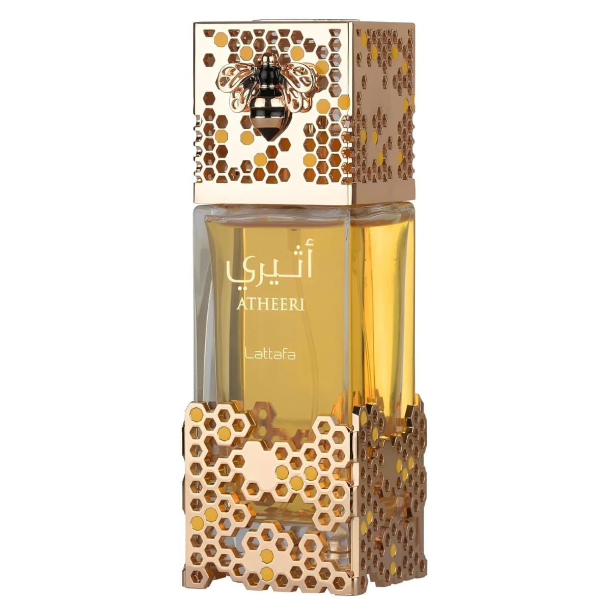 Atheeri Eau de Parfum 3.4oz, Warm Honey Amber Scent, Long Lasting Unisex Arabian Fragrance