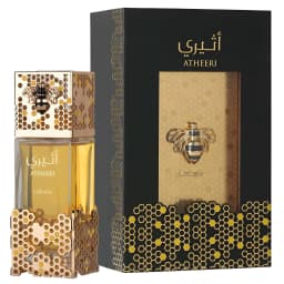 Atheeri Eau de Parfum 3.4oz, Warm Honey Amber Scent, Long Lasting Unisex Arabian Fragrance