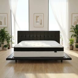 10/12 Inch Queen Twin Full King Size Hybrid Mattresses in a Box with Individual Pocket Springs - Medium Firm and Pressure Relief