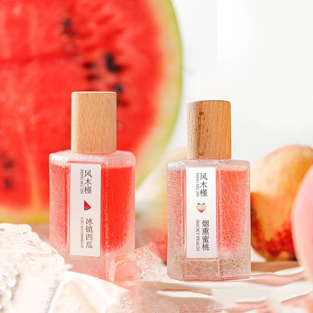Creative Floral Icy Watermelon Peach Women Perfume - 10H Long-lasting Fresh Fruity Summer Scent Light Sweet EDP Spray