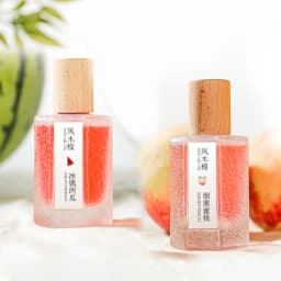 Creative Floral Icy Watermelon Peach Women Perfume - 10H Long-lasting Fresh Fruity Summer Scent Light Sweet EDP Spray