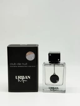 Armaf Club De Nuit Urban Man Perfume 3.6Oz/105Ml, Woody Aromatic Eau De Parfum Spray, Long Lasting Scent for Men