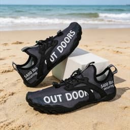 Men Water Shoes Swimming Barefoot Quick Dry Lightweight Aqua Sneakers Outdoor Sports Five Fingers Upstream Wading Shoes Summer Breathable Surfing Sandals Beach Trekking New Big Size