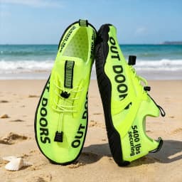 Men Water Shoes Swimming Barefoot Quick Dry Lightweight Aqua Sneakers Outdoor Sports Five Fingers Upstream Wading Shoes Summer Breathable Surfing Sandals Beach Trekking New Big Size