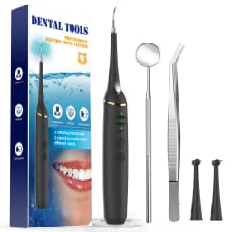 Electric Ultrasonic Dental Scaler 5 Modes Calculus Oral Tartar Remover Tooth Stain 9 Levels Cleaner Teeth Whitening Oral Care