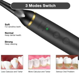Electric Ultrasonic Dental Scaler 5 Modes Calculus Oral Tartar Remover Tooth Stain 9 Levels Cleaner Teeth Whitening Oral Care