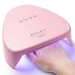 Makartt Compact Travel UV Nail Lamp Gel Polish Plug-in Nail Dryer 5s Flash Cure 99s Mode Dark Thick Gels Auto Sensor 4 Timers